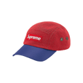 Supreme 2-Tone Denim Camp Cap 'Red'