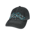 Palace Hesh Express Denim 6-Panel 'Black Stonewash'