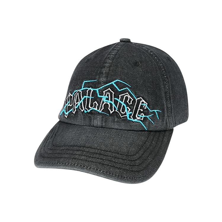 Palace Hesh Express Denim 6-Panel 'Black Stonewash'