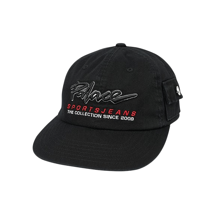 Palace Pocket 6-Panel 'Black'