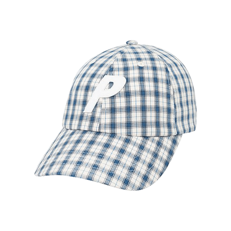 Palace Plaid P 6-Panel 'White'