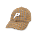 Palace Plaid P 6-Panel 'Mustard'