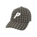 Palace Plaid P 6-Panel 'Black'