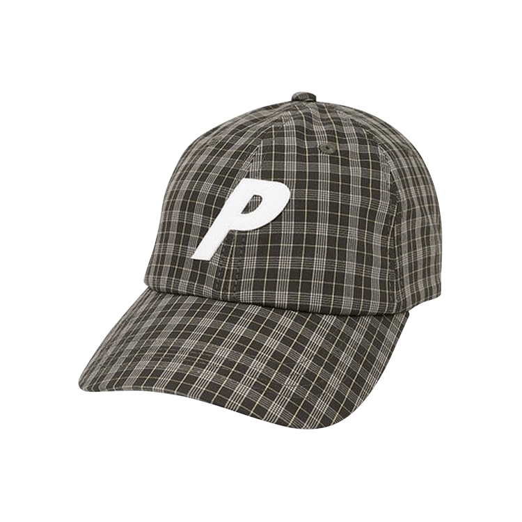 Palace Plaid P 6-Panel 'Black'