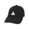 Palace Tri-Ferg Patch Cap 'Black'