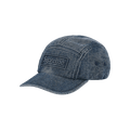 Supreme Embossed Denim Camp Cap 'Blue'