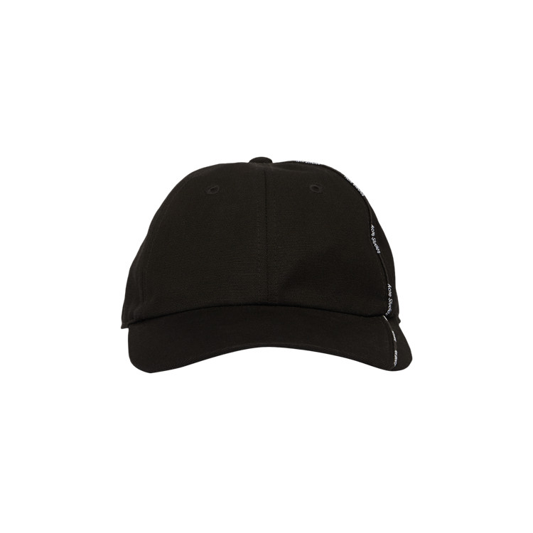 Acne Studios Logo-Plaque Bucket Hat 'Black'