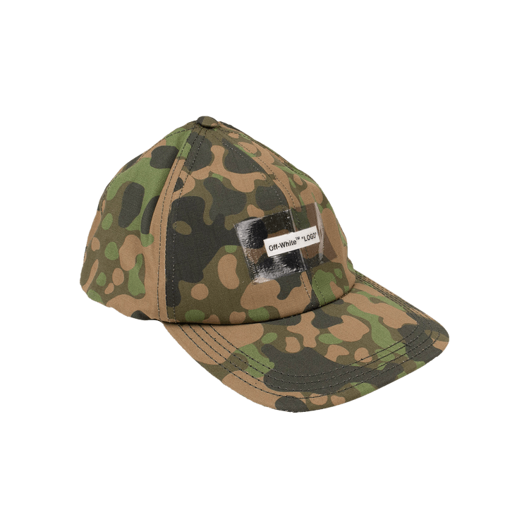 Off-White Camouflage Logo Baseball Cap 'Multicolor'