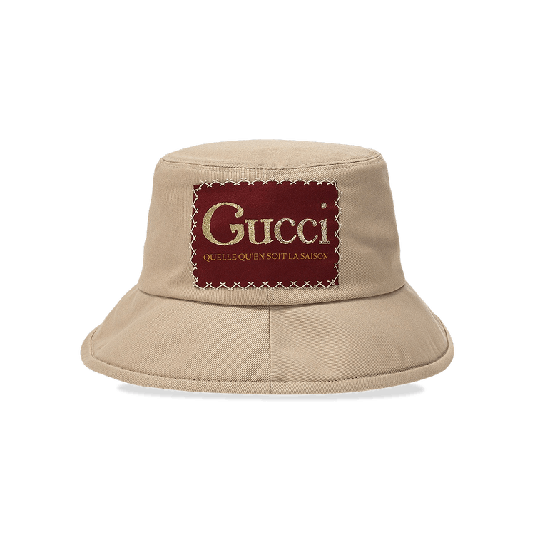 Gucci Label Fedora 'Lead'