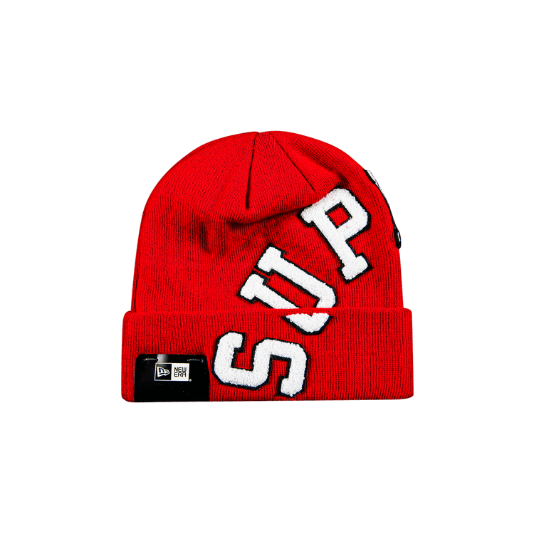Supreme x New Era Big Arc Beanie 'Red'