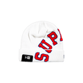 Supreme x New Era Big Arc Beanie 'White'