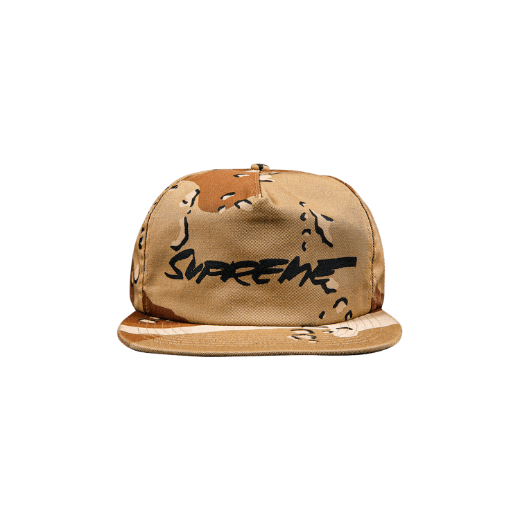 Supreme Futura Logo 5-Panel 'Chocolate Chip Camo'
