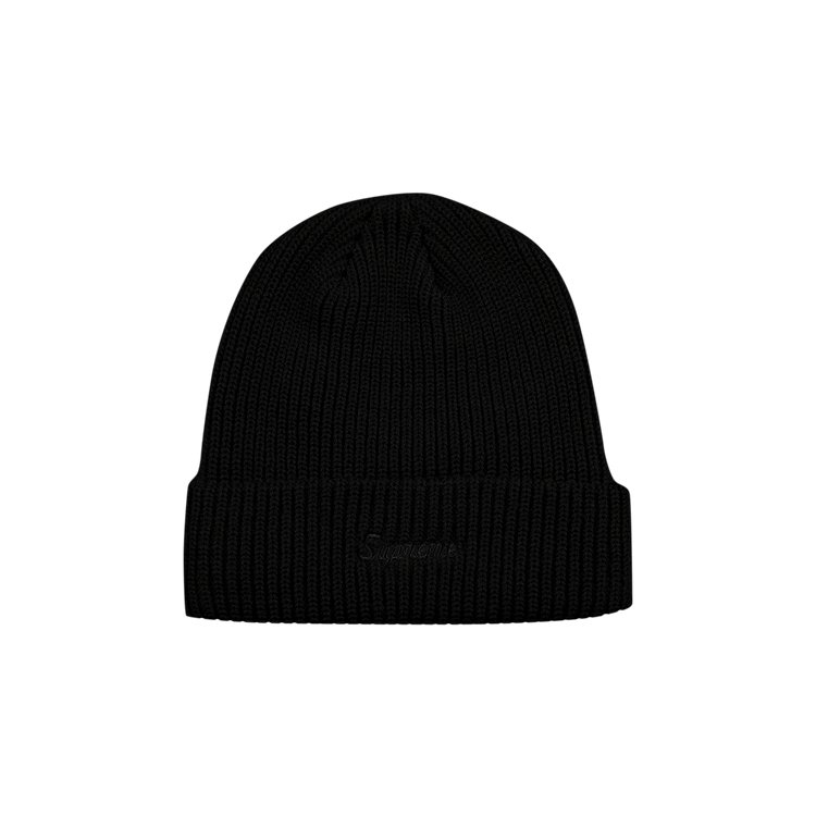 Supreme Loose Gauge Beanie 'Black'