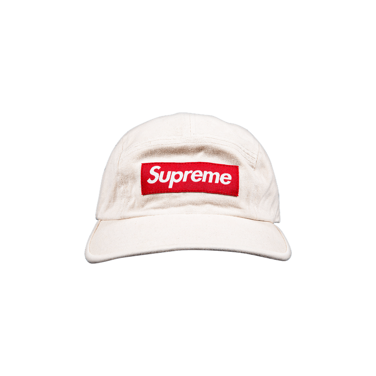 Supreme Washed Chino Twill Camp Cap 'Natural'