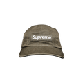 Supreme Washed Chino Twill Camp Cap 'Olive'