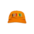 Supreme Multi Color Logo 6-Panel 'Mustard'
