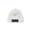 Aries Rubber Patch Beanie 'Ecru'