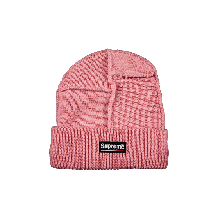 Supreme Paneled Seam Beanie 'Pink'