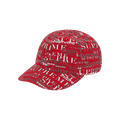Supreme Logo Pattern 6-Panel 'Dark Red'