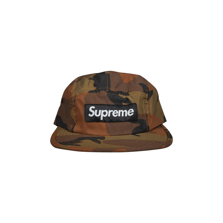 Supreme Reflective Camo Camp Cap 'Orange'