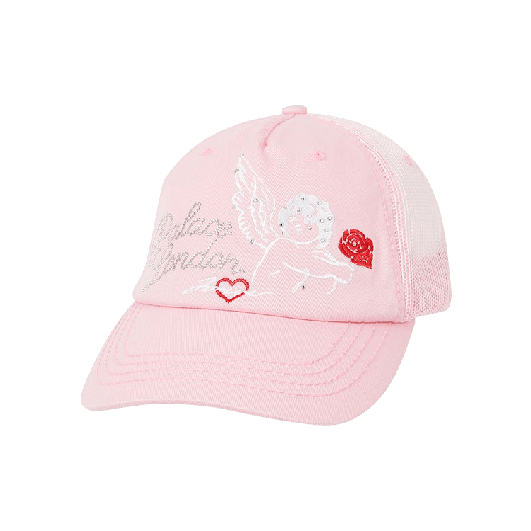 Palace Dirty Trucker Hat 'Pink'