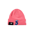 Supreme x New Era S Logo Beanie 'Pink'