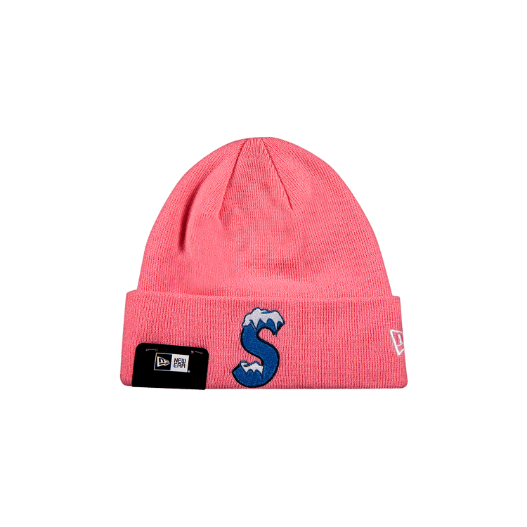 Supreme x New Era S Logo Beanie 'Pink'