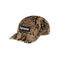 Supreme Snakeskin Corduroy Camp Cap 'Tan'