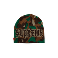 Supreme Paris Camo Beanie 'Woodland Camo'