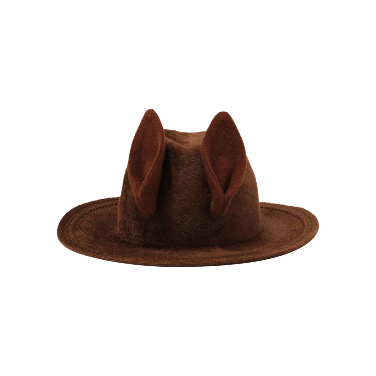Undercover Throne of Blood Wool & Fur Hat 'Brown'