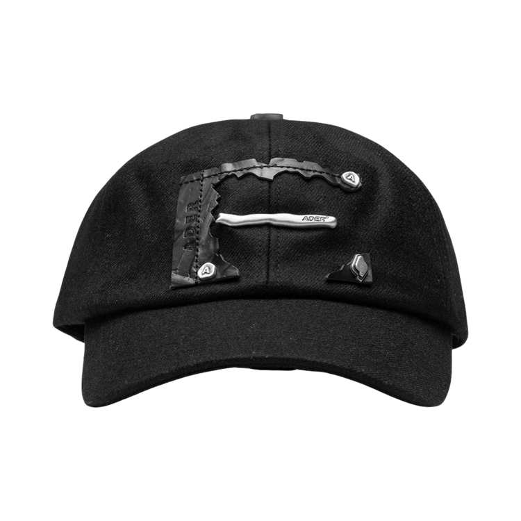 Ader Error Torn Label Cap 'Black'