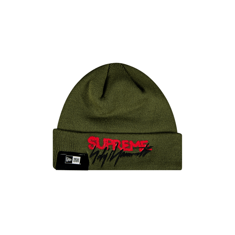 Supreme x Yohji Yamamoto x New Era Beanie 'Olive'