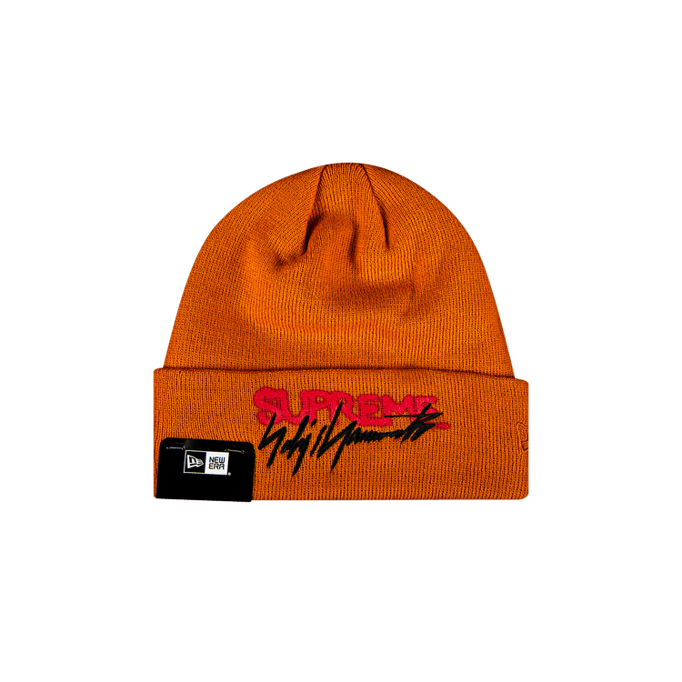 Supreme x Yohji Yamamoto x New Era Beanie 'Orange'