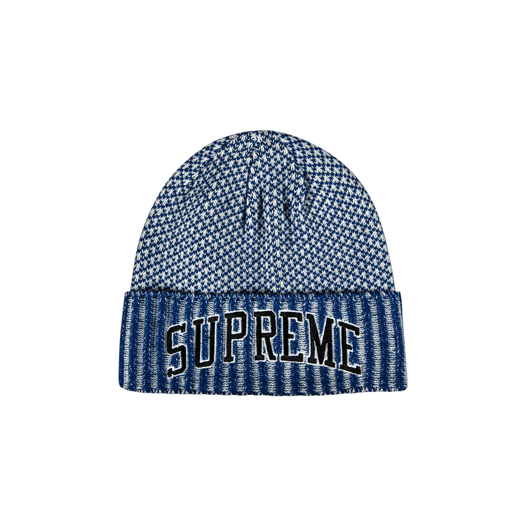 Supreme Fair Isle Beanie 'Blue'