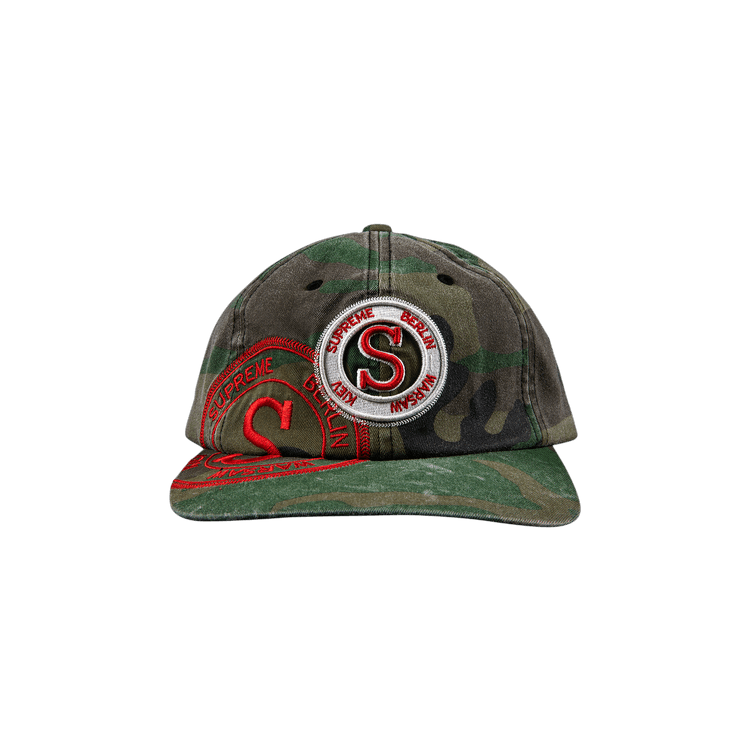 Supreme Stamp 6-Panel 'Woodland Camo'