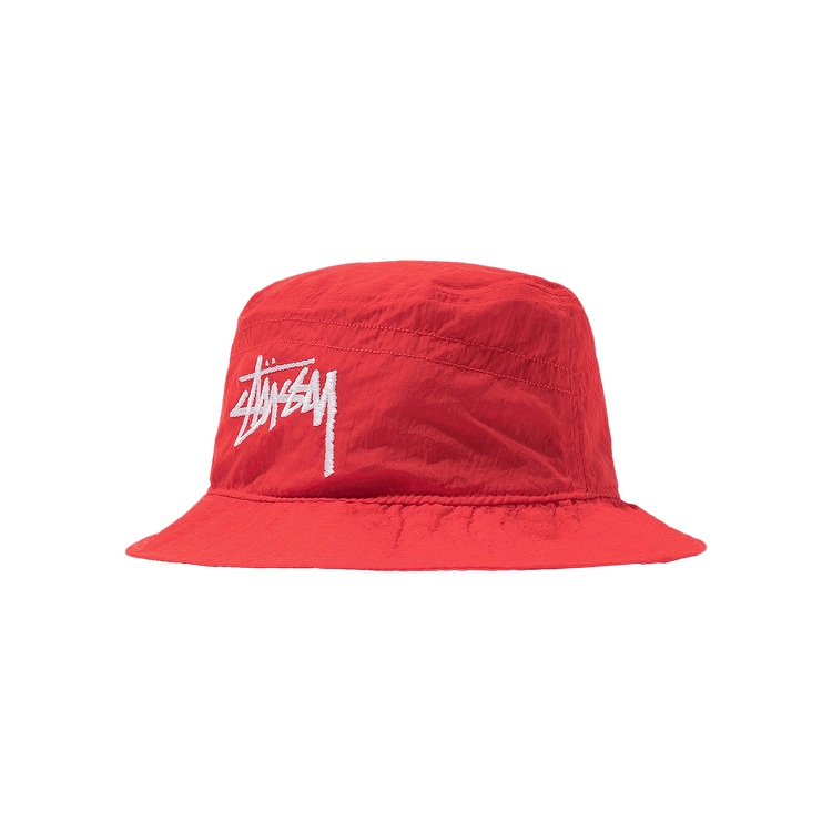 Nike x Stussy Hat 'Habanero Red/White'