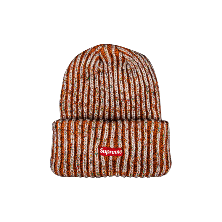 Supreme Rainbow Knit Loose Gauge Beanie 'Rust'