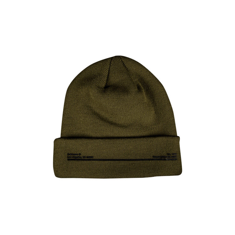 Supreme x New Era Shop Beanie - Los Angeles 'Light Olive'