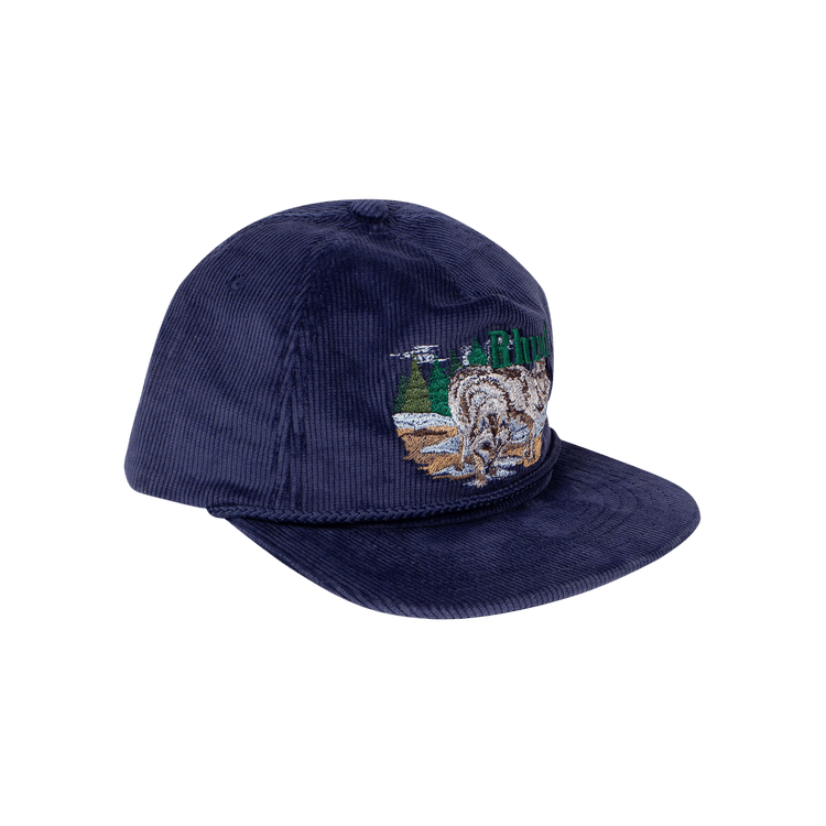 Rhude Corduroy Wolf Cap 'Blue'