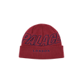 Palace London Beanie 'Burgundy'