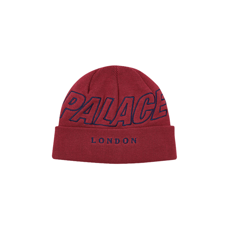 Palace London Beanie 'Burgundy'