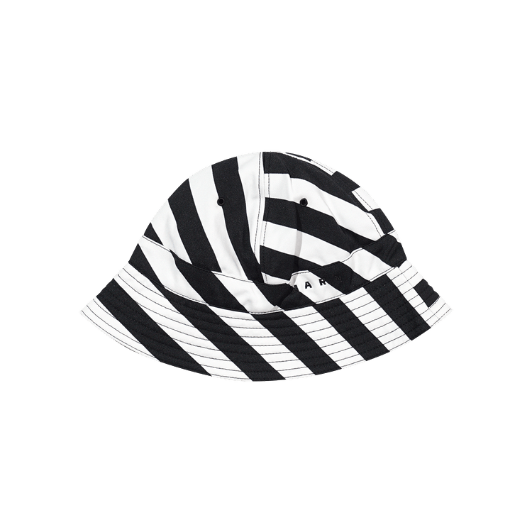 Marni Bucket Hat 'Black Stripe'
