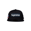 Supreme World Famous Box Logo New Era 'Navy'