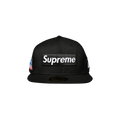 Supreme World Famous Box Logo New Era 'Black'