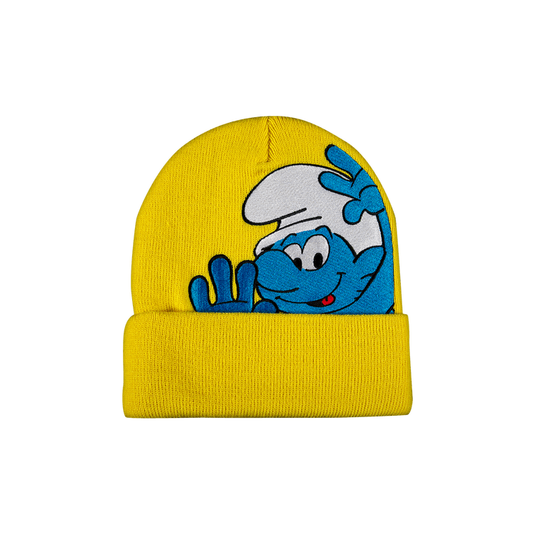Supreme x Smurfs Beanie 'Yellow'