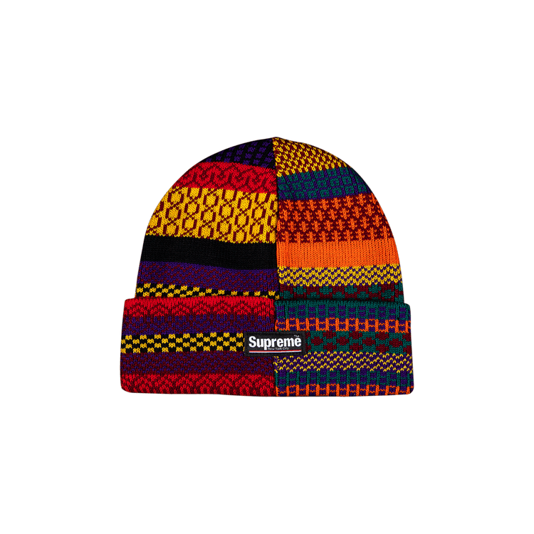 Supreme Multi Pattern Beanie 'Multicolor'