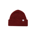 Norse Projects Brushed Lambswool Beanie 'Carmine Red'