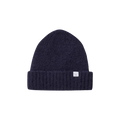 Norse Projects Brushed Lambswool Beanie 'Dark Navy'