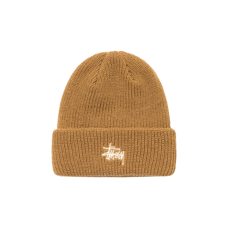 Stussy Basic Cuff Beanie 'Camel'