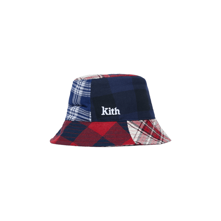 Kith Mixed Plaid Bucket Hat 'Multi'